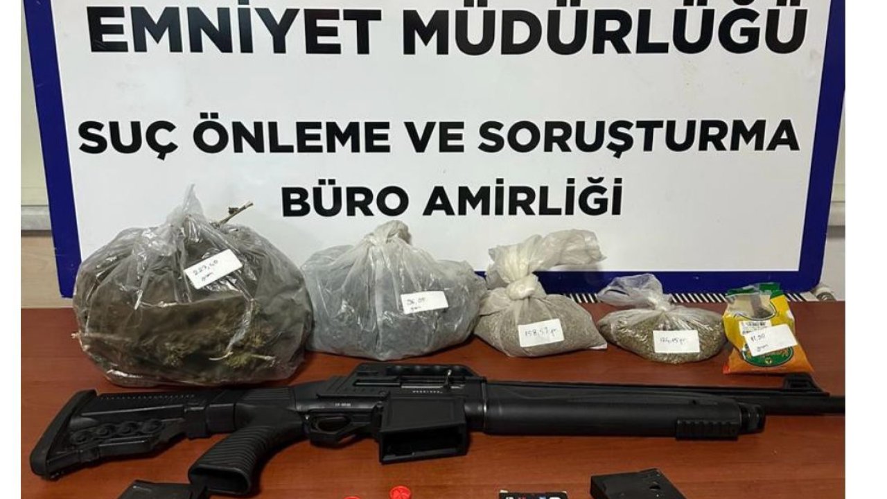 evinde uyuşturucu bulunan kişi gözaltına alındı