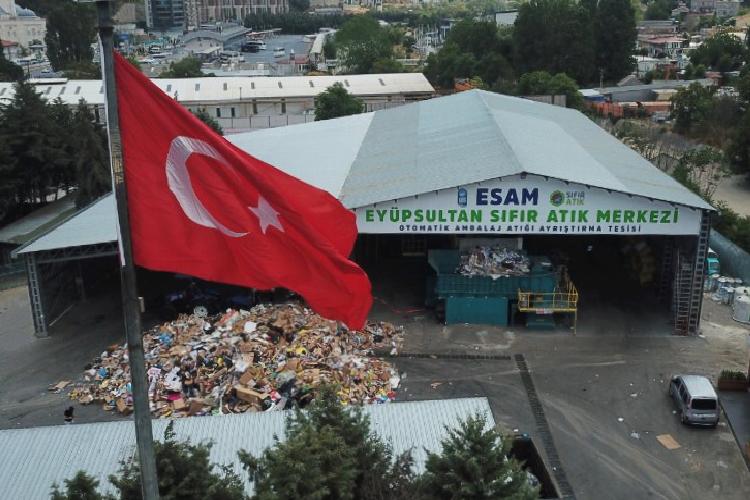 eyüpsultanda sıfır atıklar otomatik ayrıştırılacak