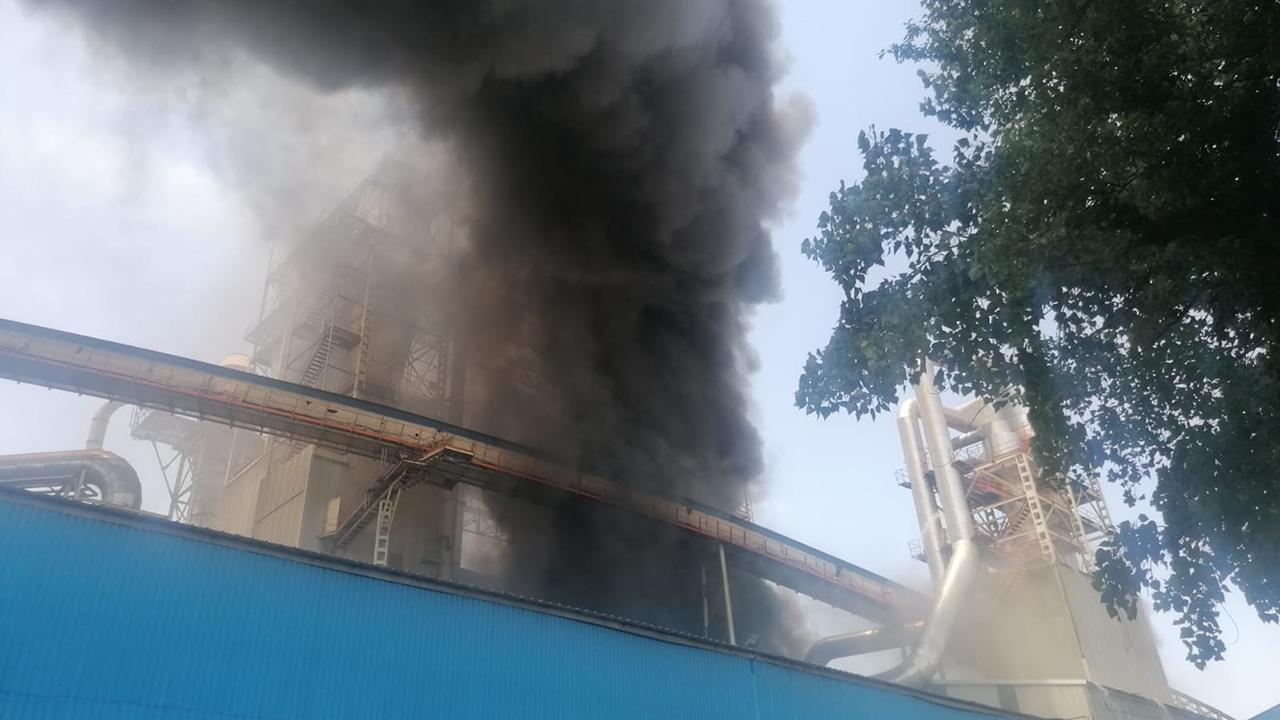 fabrikada büyük patlama