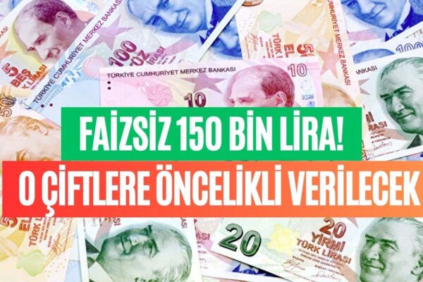 Faizsiz Evlilik Kredisi Son Durum! İlk Hangi Çiftlerin Faizsiz 150 Bin Lira Alacağı Açıklandı
