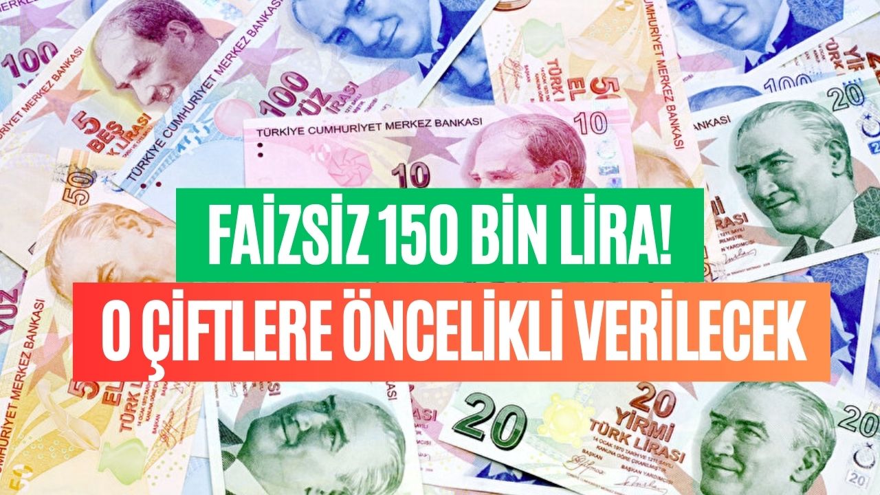 faizsiz evlilik kredisi son durum İlk hangi Çiftlerin faizsiz 150 bin lira alacağı açıklandı