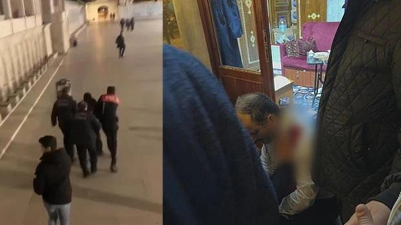 fatih camisinde bıçaklı saldırı Şüpheli adliyeye sevk edildi