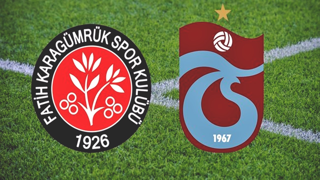 fatih karagümrük İle trabzonspor karşı karşıya