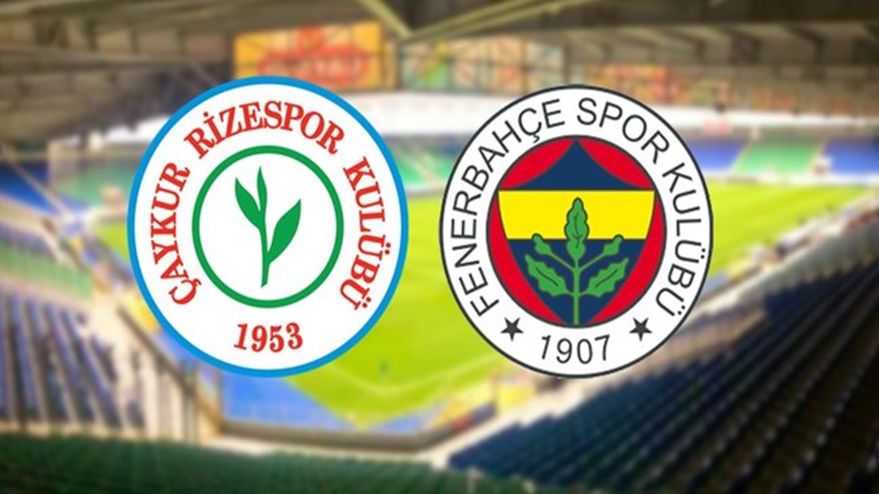 fenerbahçe Çaykur rizespor maçıyla galibiyet serisini sürdürmek İstiyor