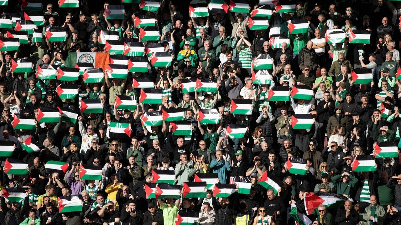 filistin bayrağı açmışlardı celtic yönetiminden ceza geldi