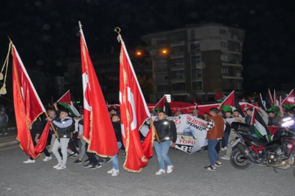 Filistin’e Gerçekleştirilen Saldırılar Protesto Edildi