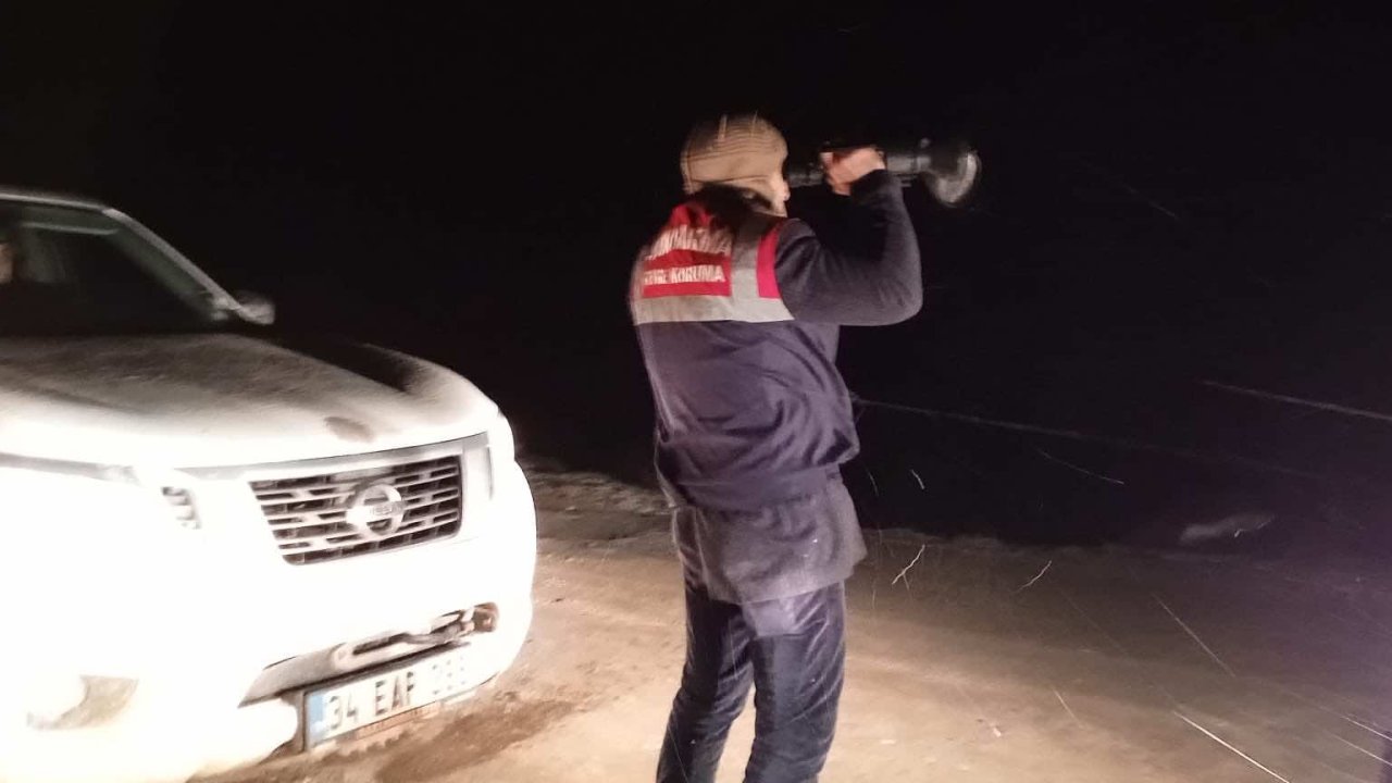 gala gölü milli parkında kaçak avcılık yapan 2 kişi yakalandı