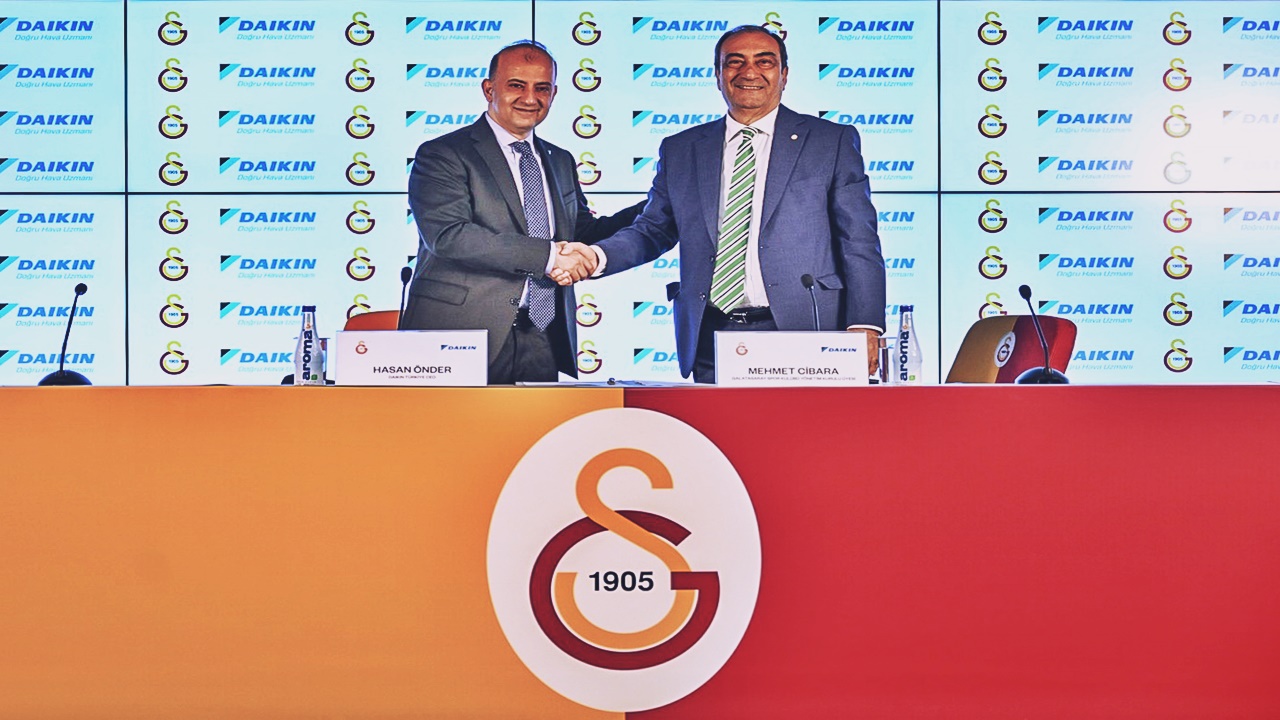galatasaray voleybol takımı ve daikin sözleşme İmzaladı