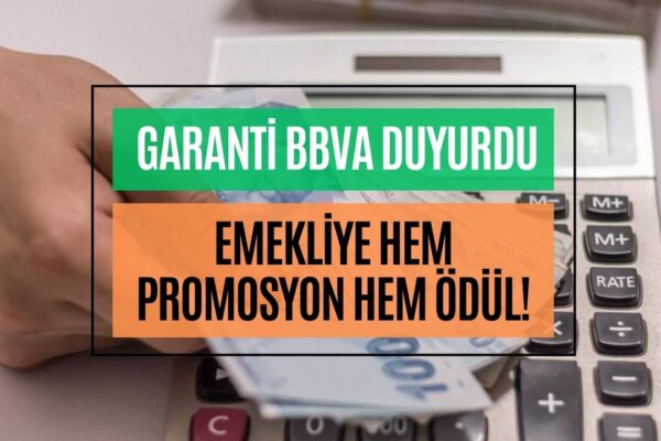 Garanti BBVA Kasım 2023 Emekli Promosyonu Kampanyası! Başvuran 13500 TL Ek Ödeme Alıyor
