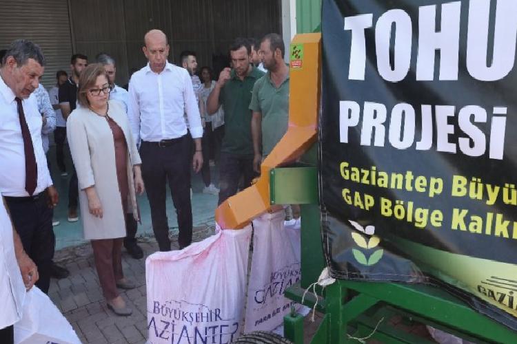 gaziantepten çiftçilere selektör katkısı