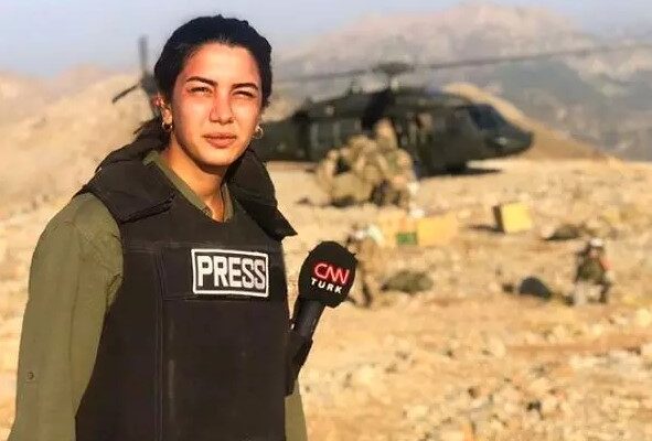 Gazze’deki CNN Türk muhabiri Fulya Öztürk’e Uyarı: Kızım Geri Çekil