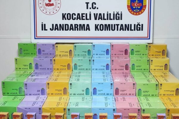 Gebze’de Elektronik Sigara Kaçakçılığına Karşı Operasyon