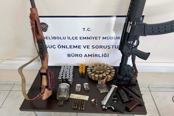 Gelibolu’da uyuşturucu operasyonu düzenlendi
