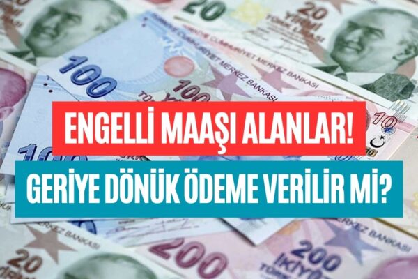 Geriye Dönük Engelli Maaşı Alınabilir mi? Geçmiş Dönem Engelli Maaşı Sorgulama