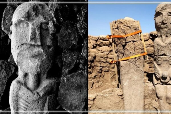 Göbeklitepe’de Benzerine Rastlanılmamış “Boyalı Heykel” Bulundu