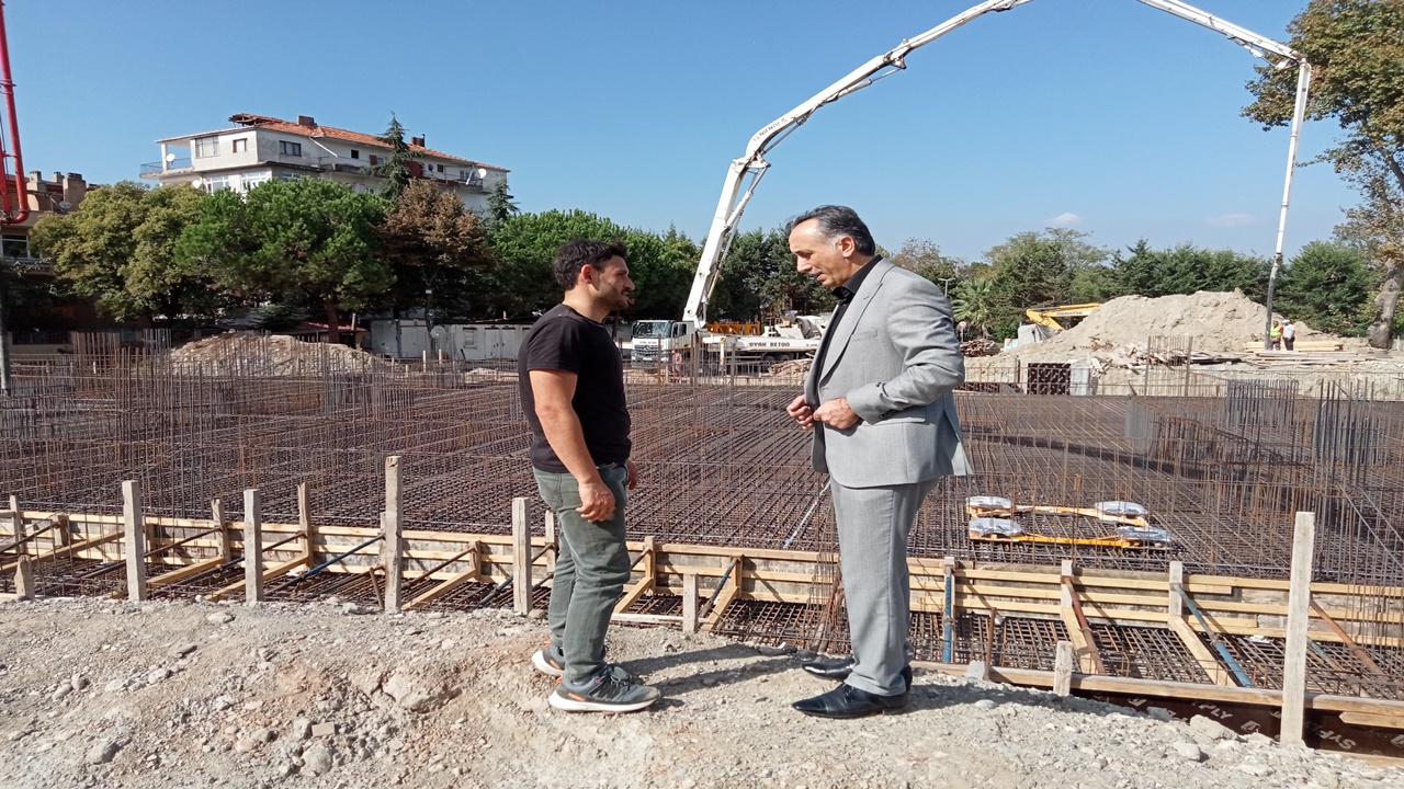 gölcük barbaros hayrettin anadolu lisesinin İnşaatına başlandı