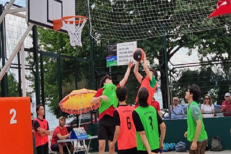 gölcükte sıra sokak basketbolunda