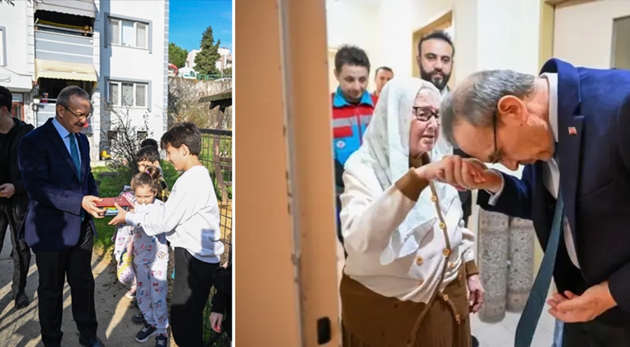 gönülden gönüle projesi İle Çok sayıda aile ziyaret edildi