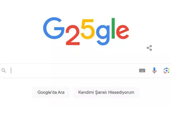Google 25. Doğum Günü’nü Kutluyor: Doğum Günü’ne Özel Doodle!