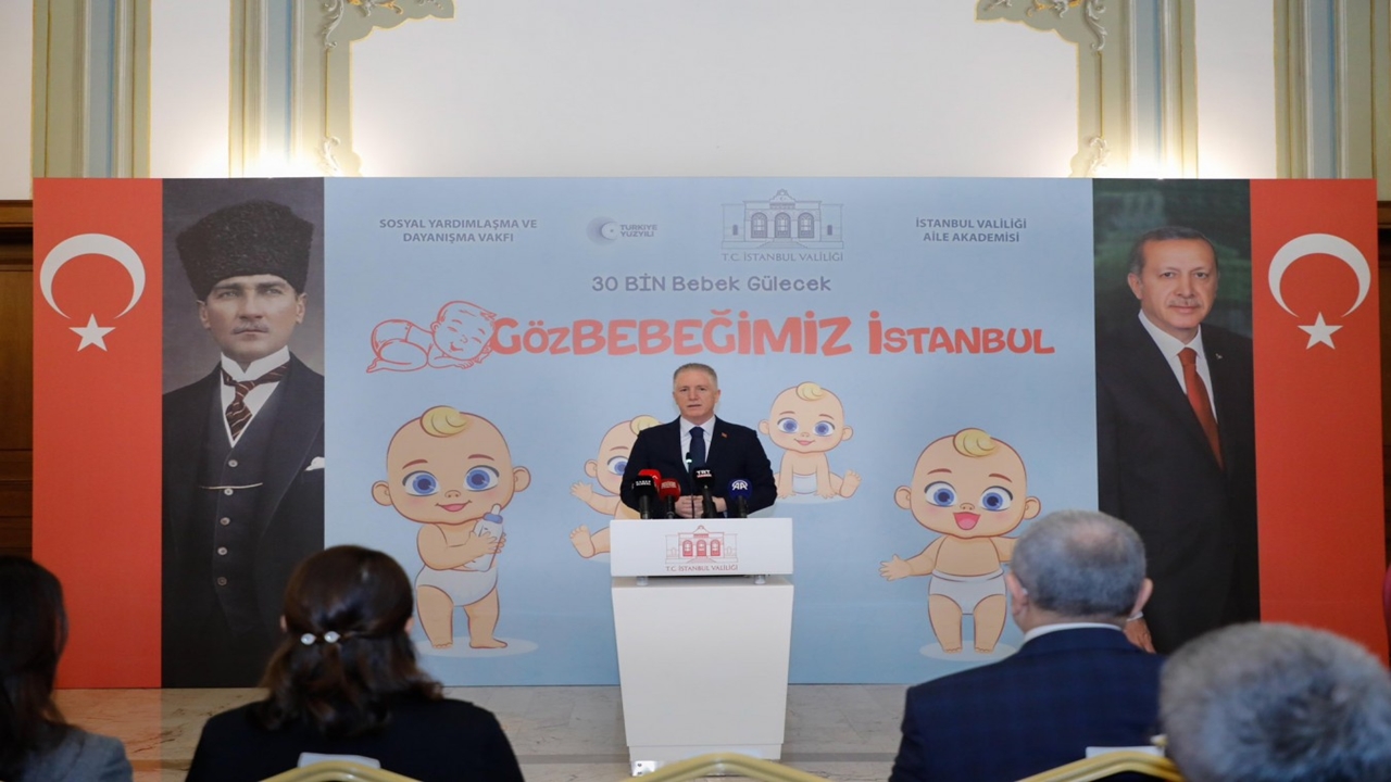 İstanbul Valiliği 30 Bin Bebeğin Bez İhtiyacını Karşılamak İçin Kart Dağıtımına Başladı