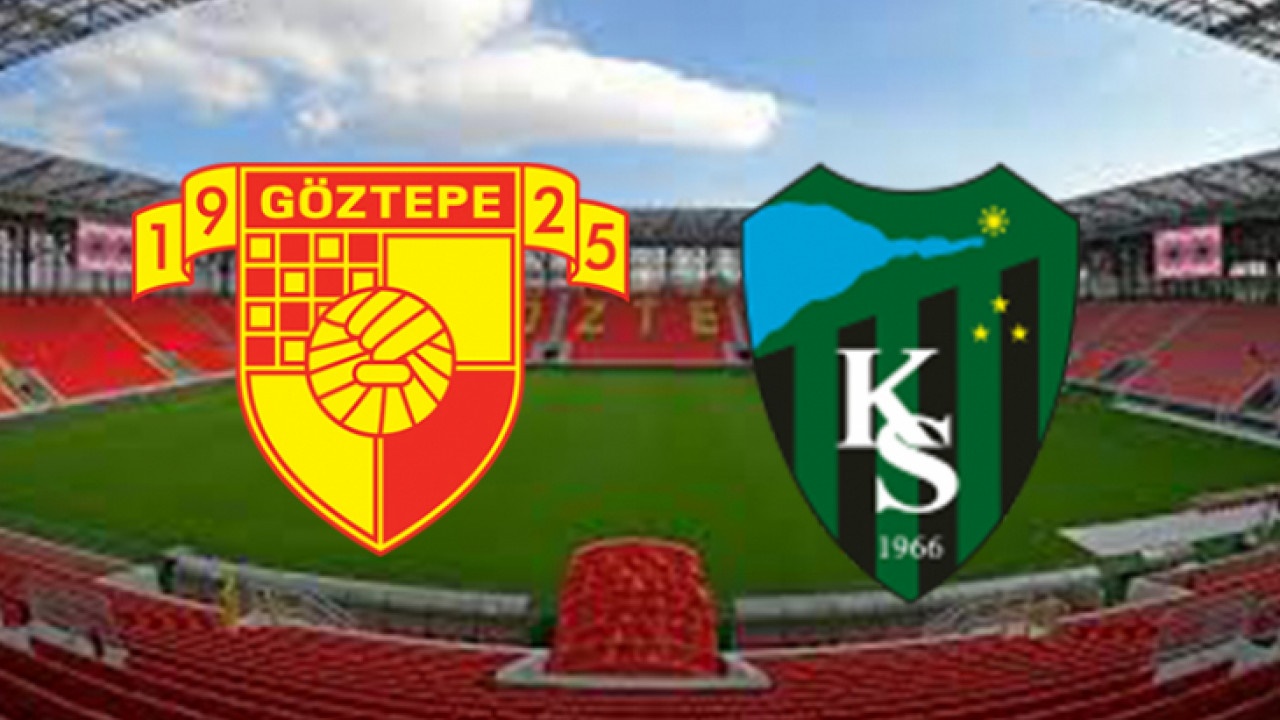 göztepe ve kocaelispor yarın karşılaşacak