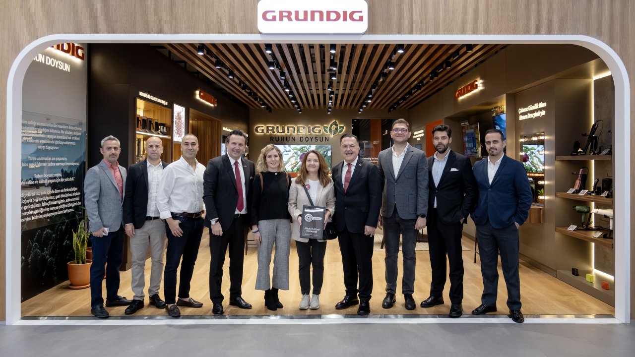 grundigin İlk deneyim mağazası İstanbulda