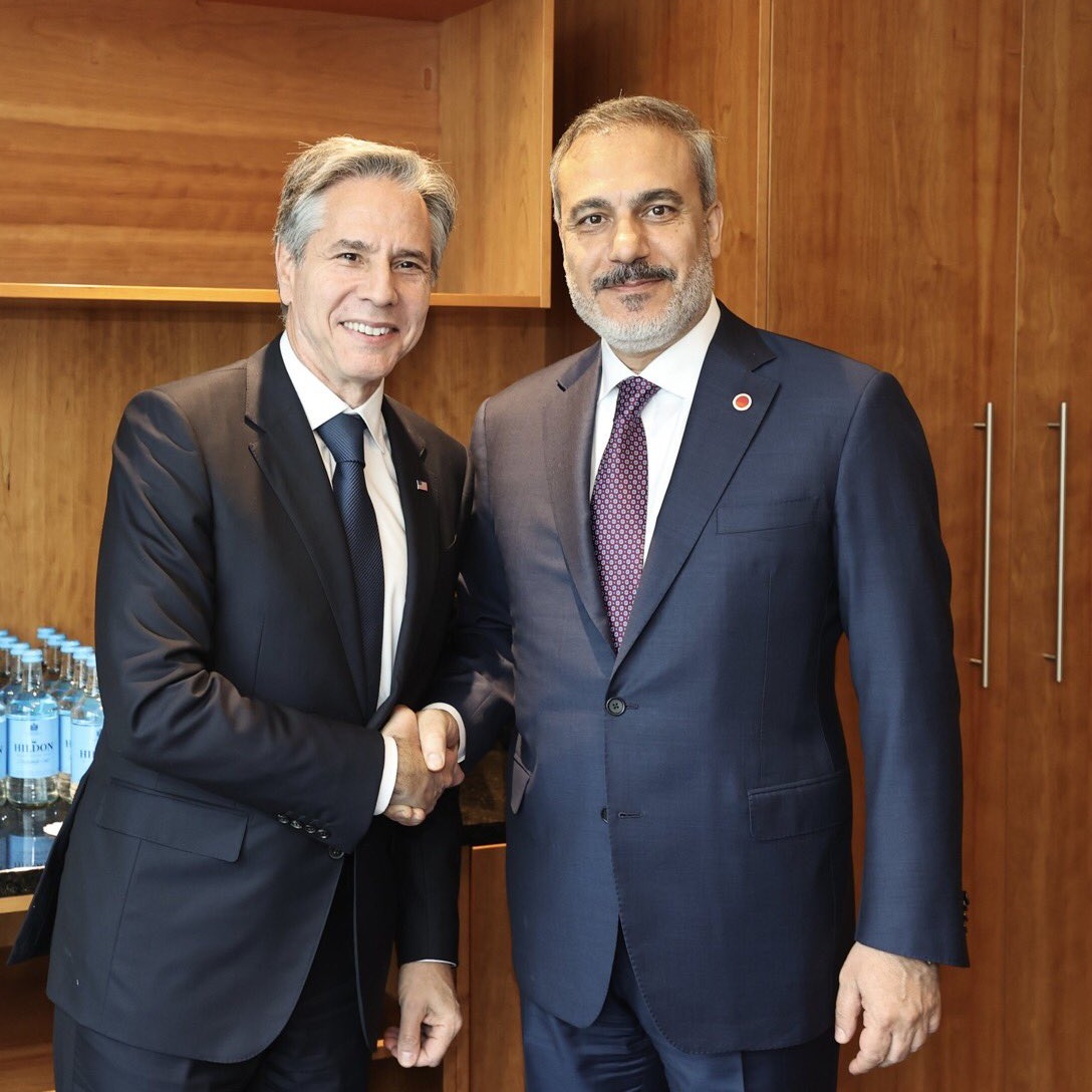 Hakan Fidan Antony Blinken