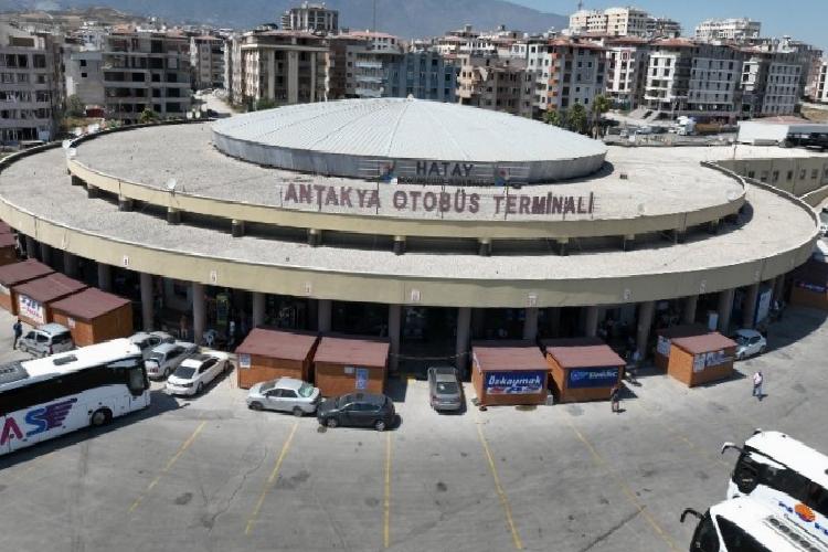 hatay büyükşehirden otobüs terminaline bakım