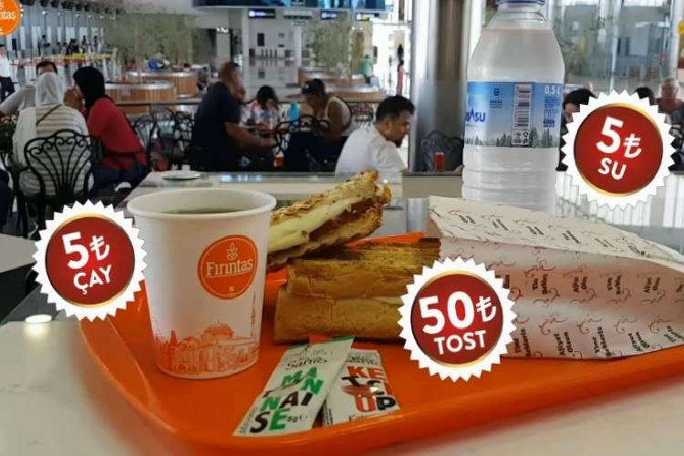 havalimanındaki fiyatlar şok ediyor