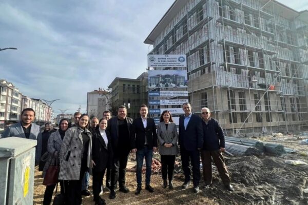 Havsa’da Hükümet Konağı İnşaatı Devam Ediyor