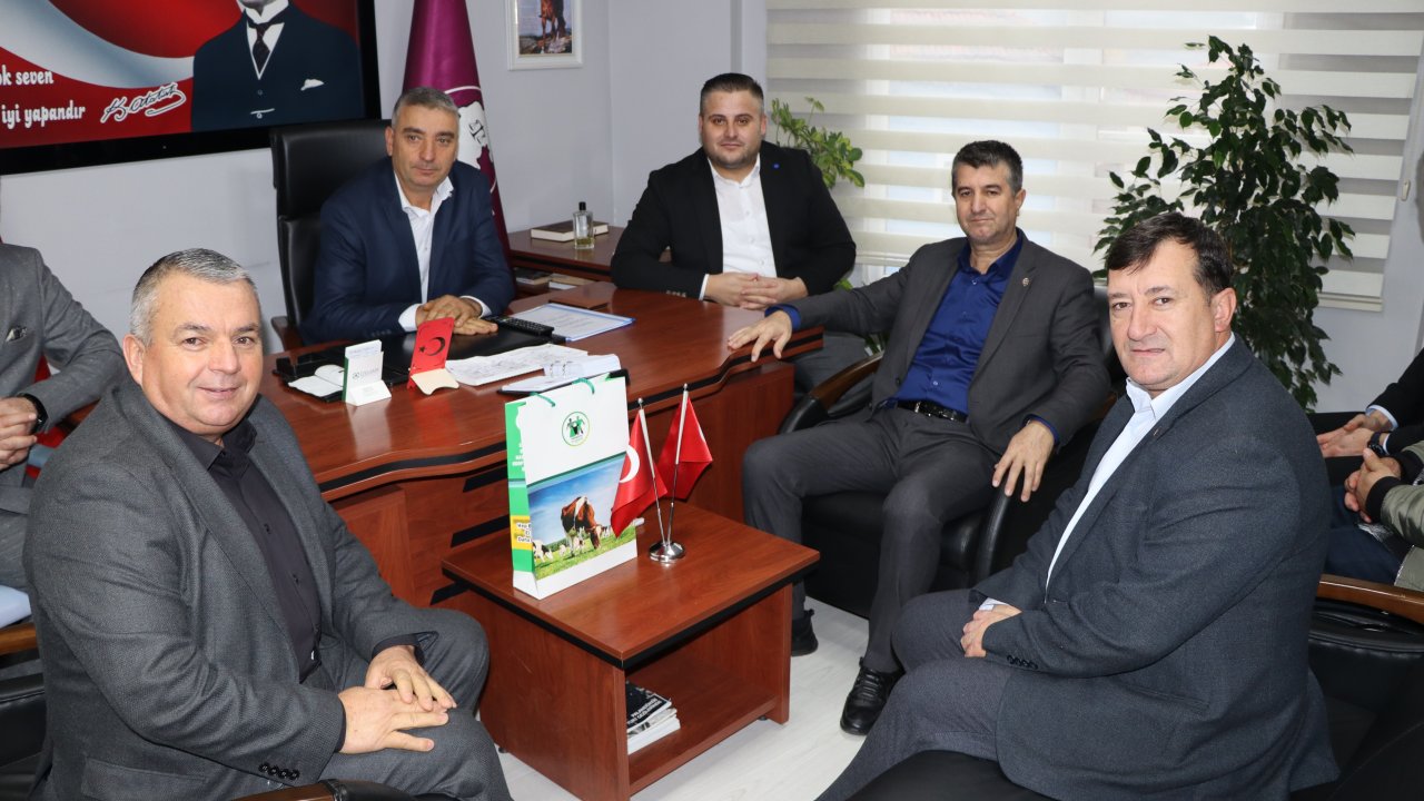 haykooptan ferizli esnaf ve sanatkarlar odası başkanına ziyaret