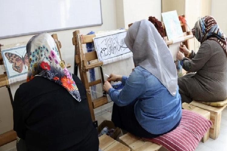 hereke halısı ko-mekle hayat buldu