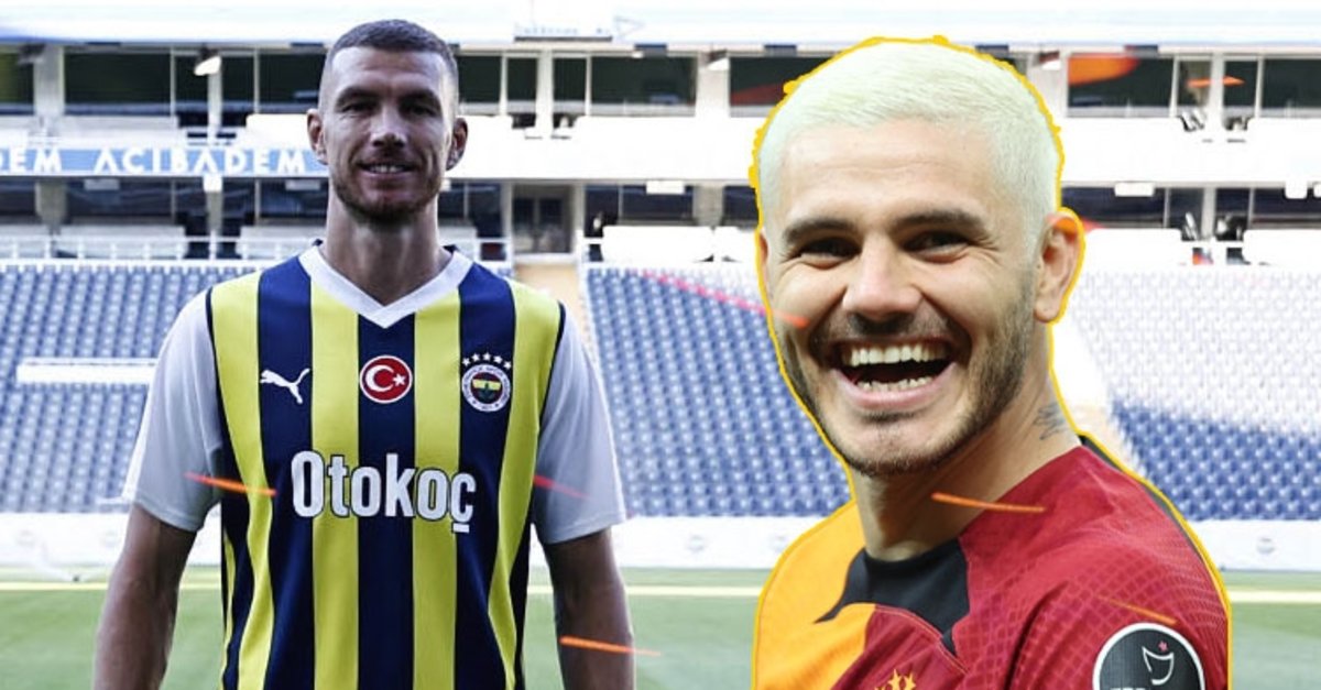 herkes bu İkiliyi konuşuyor dzeko-icardi kapışması