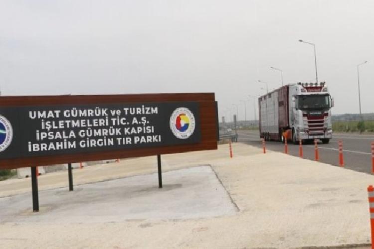 İbrahim girgin tır parkı merasimle açılıyor