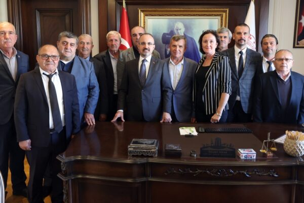 İçişleri Bakan Yardımcısı Turan Çanakkaleli Muhtarları Ağırladı