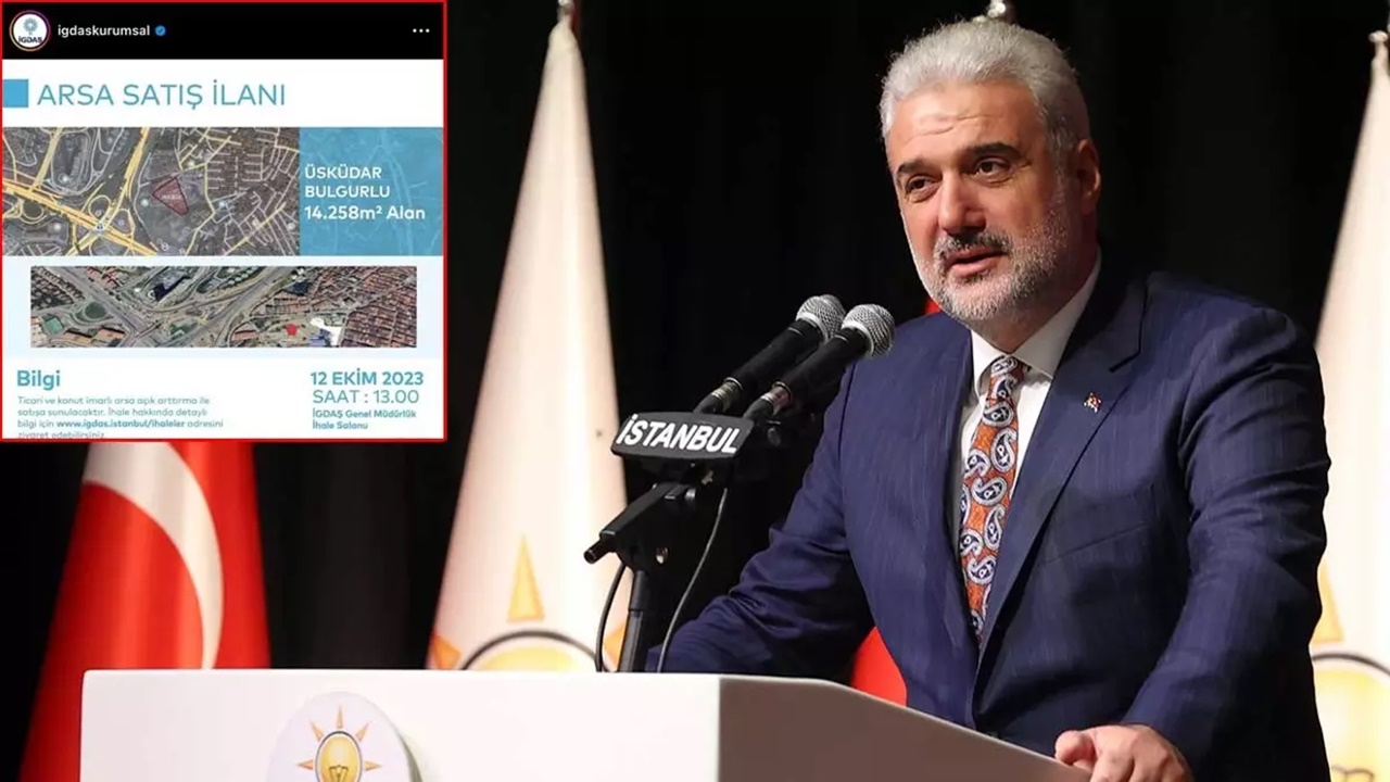 İgdaŞın arsa satışına ak parti İl başkanından tepki