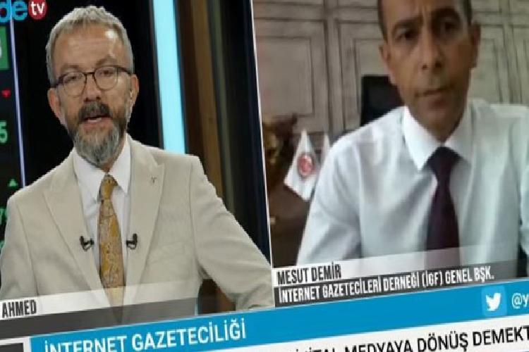 İgf genel lideri mesut demir cadde tvnin konuğu oldu