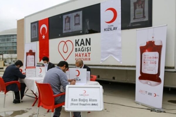 İlçe İdarecileri Kan Bağışına Katıldı