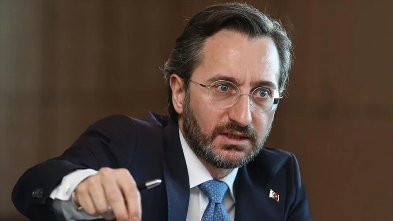 İletişim başkanı altun İsraili topa tuttu