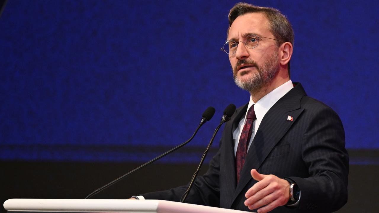 İletişim başkanı altun sert konuştu İsrail aklını başına alsın
