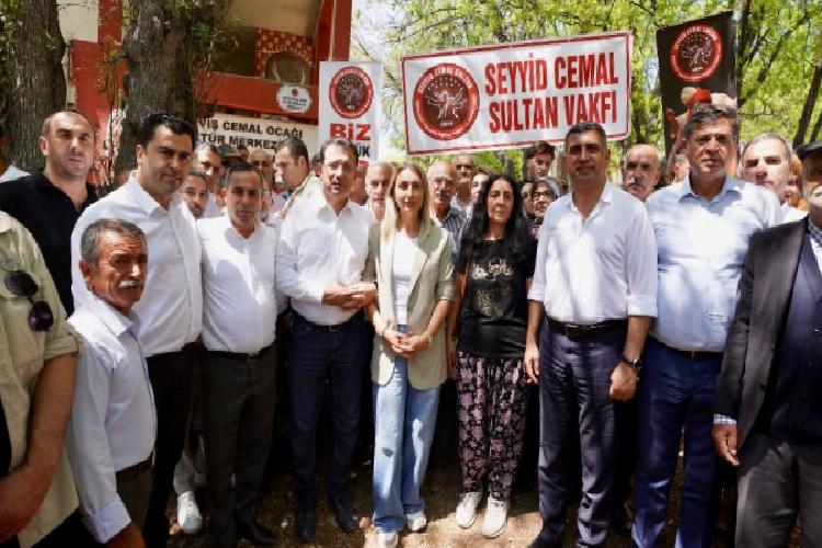 İmamoğlu çiftinden sarı saltık ziyareti