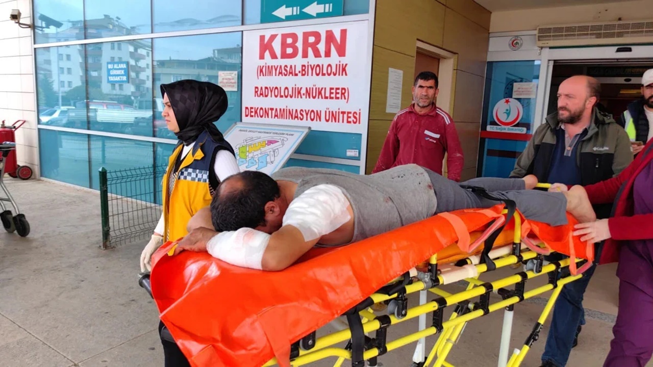 İnşaat İşçisi köpek saldırısına uğrayarak ağır yaralandı