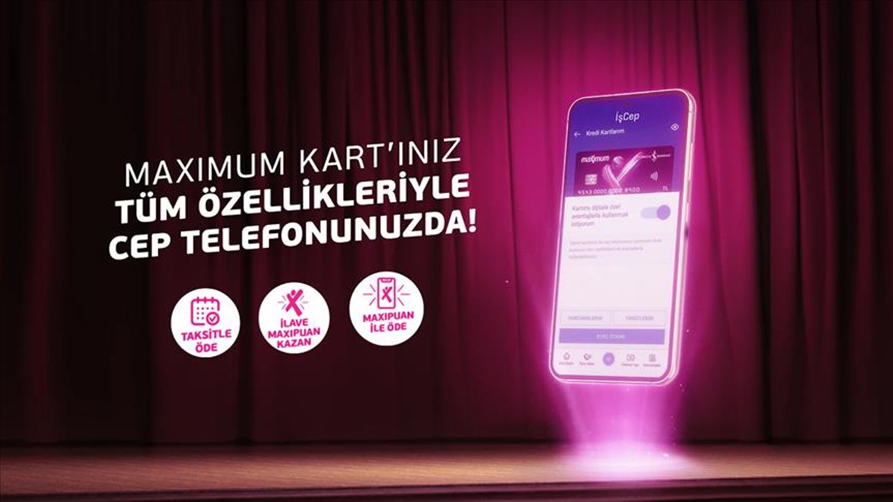 İş bankası kredi kartlarını cep telefonlarına entegre etti