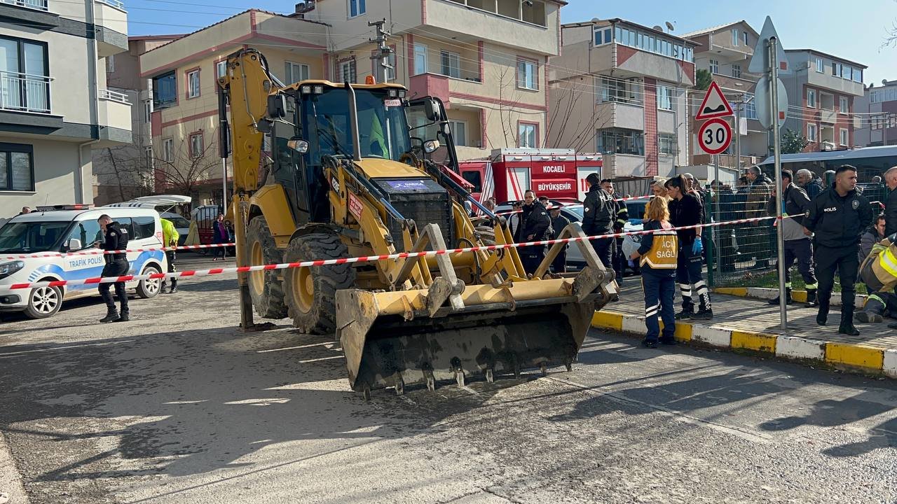 İş makinesinin Çarpması sonucu Ölen bebek defnedildi