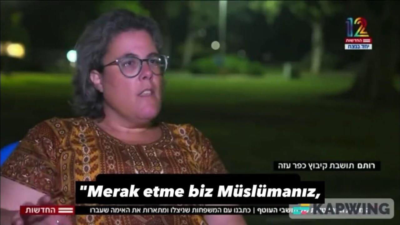 İsrailli kadın evine giren filistinlilerle yaşadıklarını anlattı biz müslümanız