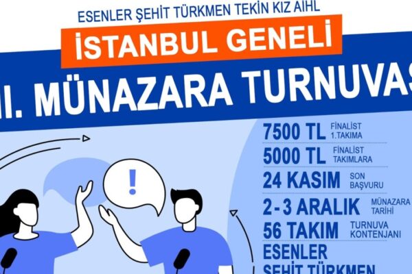 İstanbul Geneli 3. Münazara Turnuvası’nın Ödülleri Sahiplerini Buldu
