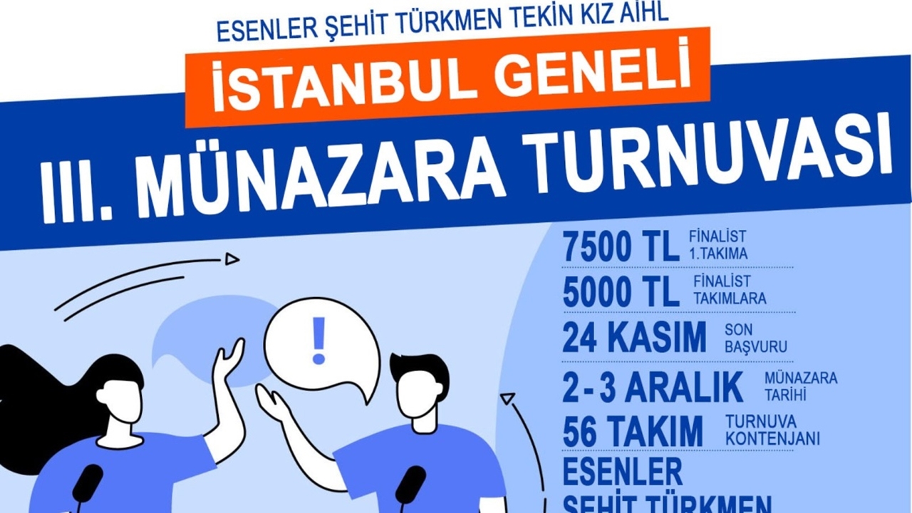 İstanbul geneli 3 münazara turnuvasının Ödülleri sahiplerini buldu
