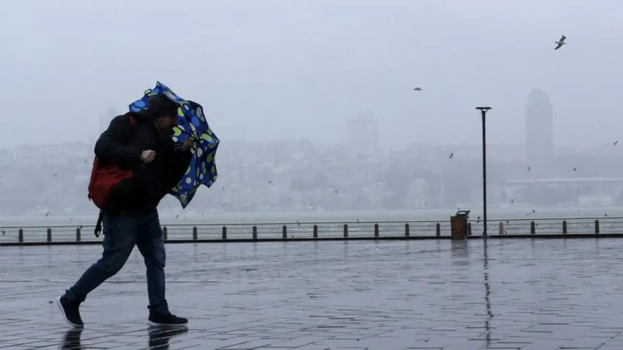 İstanbul İçin fırtına ve sağanak uyarısı