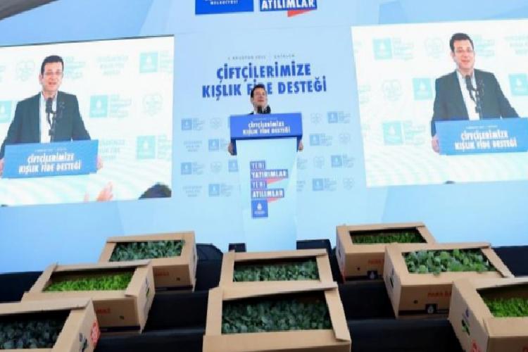 İstanbulun dayanakları çiftçileri üretime döndürdü
