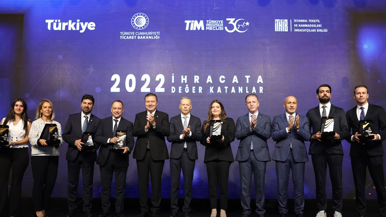 İthİb İhracata değer katanlar Ödülleri sahiplerini buldu